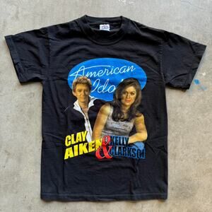 Y2k american idol tour black shirt